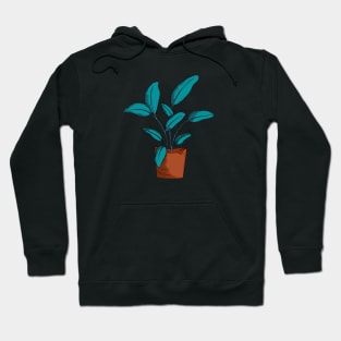 Fun houseplant graphic Hoodie